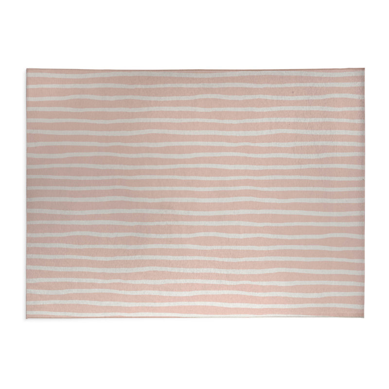 Paillasson intérieur Spinal Row, L 24 po x L 36 po, Rose
