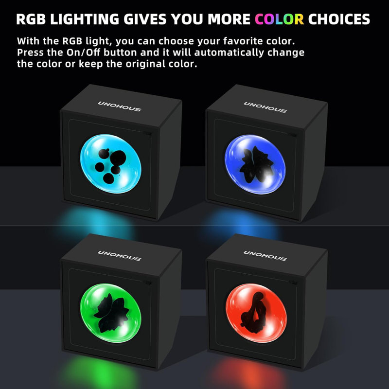 Ferrofluid Music Visualizer Lamp - RGB Dancing Liquid Sculptures Synced To Audio
