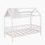 Lit en bois avec clôture Wood House-1495065687