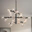 Luminaire spoutnik 30 lumières à intensité variable Mid-Century