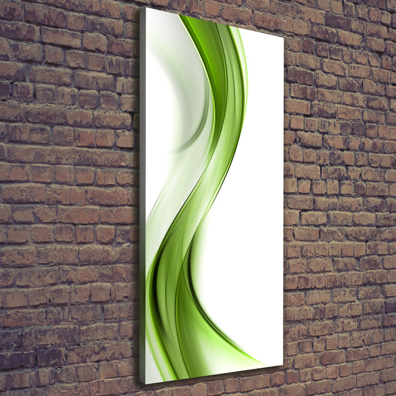 Abstract Wave - Wrapped Canvas Print