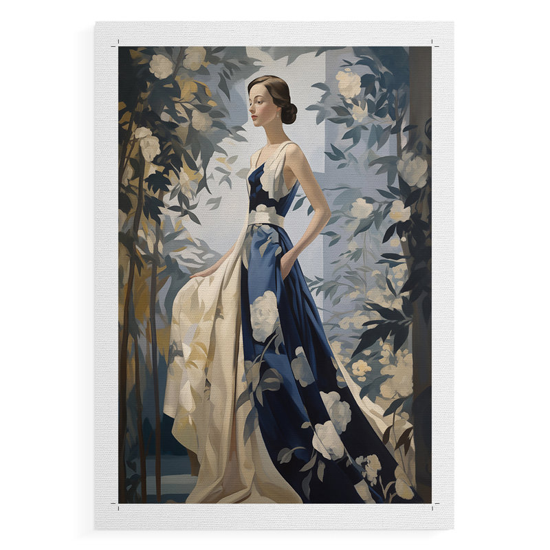 WOMEN Series DLxxvi - reproduction sur toile de qualité supérieure seulement - non encadrée - prête à être accrochée