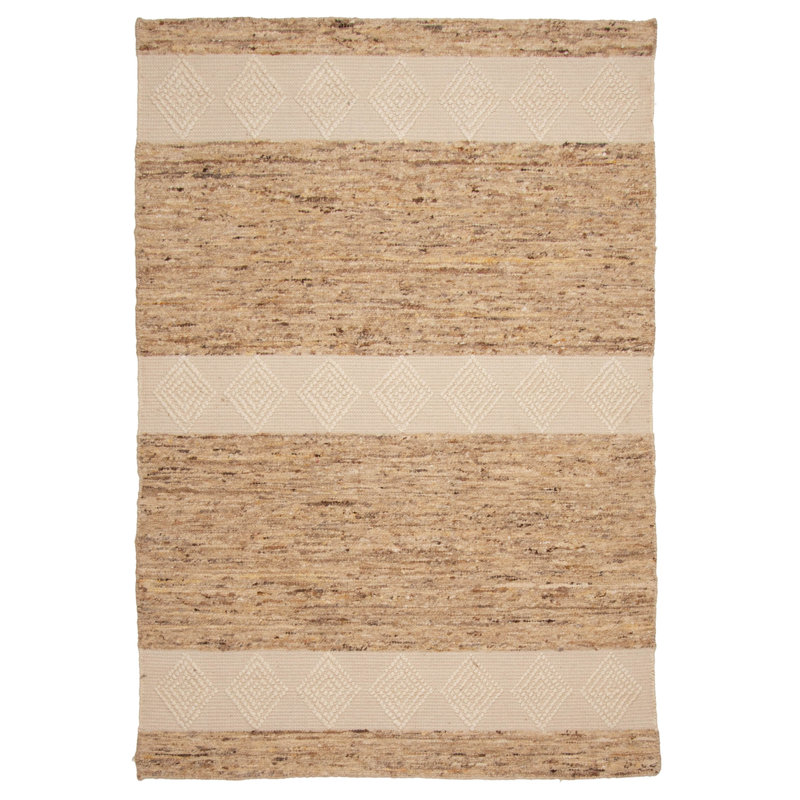 Kilim brun clair Marrakech 5 pi 1 po x 7 pi 5 po
