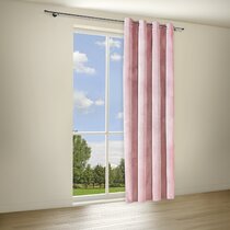 Gardinen & Vorhänge Verlieben Halbtransparent) (Pink; zum