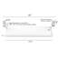 Bureau H 4,75 po x l 33 po Irmingard-412672398