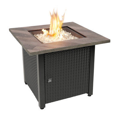 Endless Summer, The Olivia, 30" Square LP Gas Fire Pit