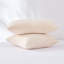 Swirls & Gills Velvet Cotton Pillow Cover Cream