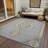 Elira Gray Washable Indoor-Outdoor Rug - -1872395576