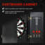HOMCOM Bristle Dartboard And Cabinet Set