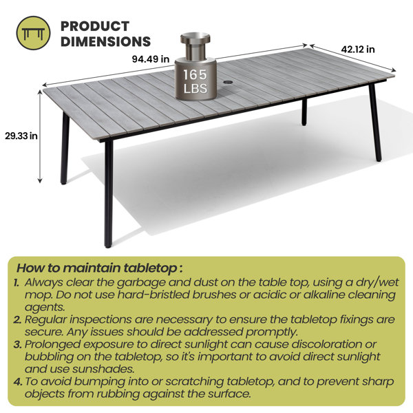 Dimensions du produit