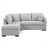 82.6" L-Shaped Sectional Pull Out Sofa Bed Sleeper Sofa-1467988369