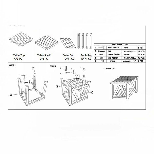 Dimensions du produit