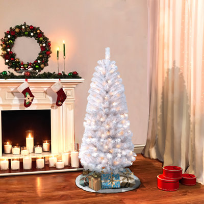 54' Lighted Fir Christmas Tree
