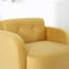 Fauteuil à oreilles pour enfants, couleur crème, 20,1 po x 18,5 po x 20,9 po | Revêtement 100% coton, éponge orthopédique 35 pouces de 2,8 pouces, pieds en bois robustes | Style bohémien et scandinave, parfait pour la salle de jeux et la chambre de -739057892