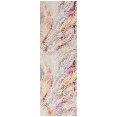 Zarella Performance Abstract Indoor/Outdoor Area Rug