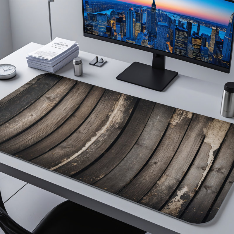 Polyester Desk Pad, 23.6x13.8
