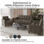 Chaise rembourrée en velours Olivia-120132889