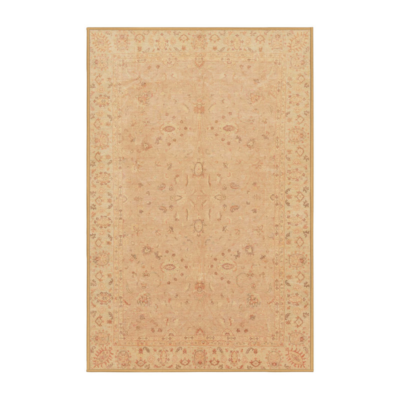 Tapis décoratif multicolore à motif abstrait, Rectangle 6 pi x 9 pi