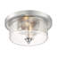 Plafonnier encastré 2 lumières Weccacoe-599877631