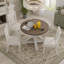 Upholstered Counter Stool with Iron Frame