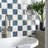 Luna 4.72 In. X 4.72 In. Glossy Textured Porcelain Floor And Wall Tile (8.96 Sq. Ft. / Case)-123177157