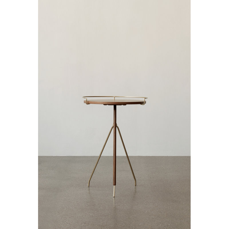 Umanoff Solid Wood End Table, 23.6" H x 17" W x 17" D