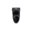 Toilette allongée une pièce matte à double chasse avec siège à fermeture en douceur et hauteur confortable noir mat-134649547