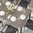 Leyre 6 - Person Patio Dining Set with Rectangular Table-339681551