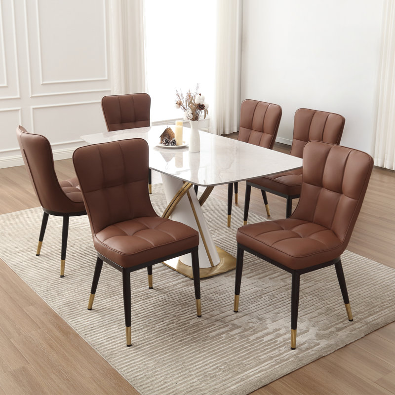 Chaise d'appoint 35,8 po H, Brun
