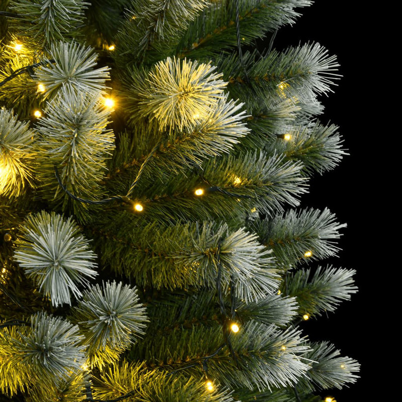 Lighted Artificial Christmas Tree, 70.9"