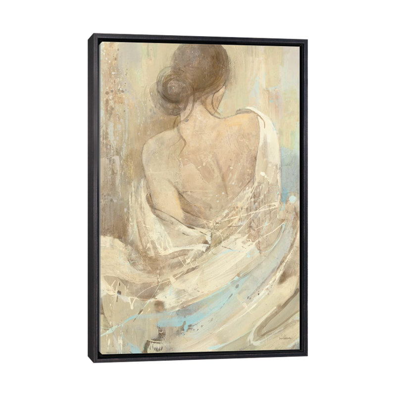 «Abstract figure Study I» par Albena Hristova - reproduction d'art, H 40 po x l 26 po x P 1,5 po