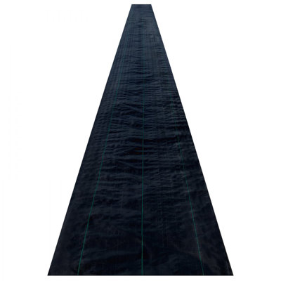 Weed Barrier Landscape Fabric, 6 x 250 ft, 4.1 Oz Premium Woven Ground