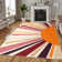 Cute Machine Washable Rugs Sunburst Area Rug Modern Non-Slip Rugs for Bedrooms Colorful Soft Carpet for Kids Dorm Nursery Reading Corner