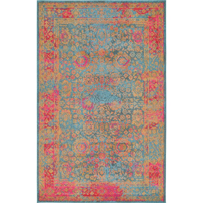 Alfreda Oriental Indoor Rug