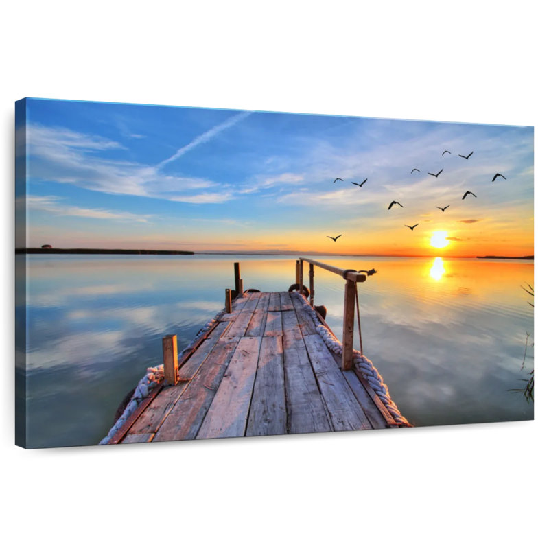 Aletra Boardwalk To Sunset, 8" H x 12" W