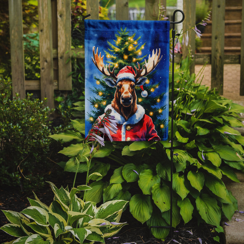 Drapeau de jardin de Noël, Orignal