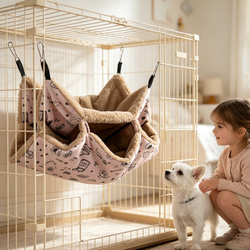 Jahey Pet Bed, Pink
