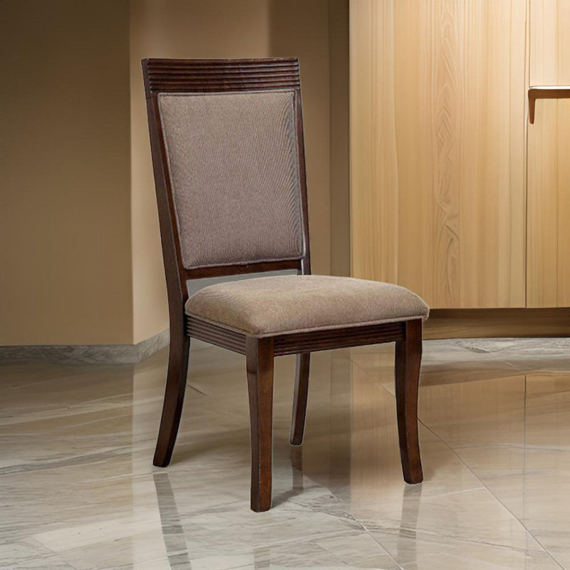 Amoni 18.25'' H Linen Upholstered Side Chair
