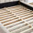Upholstered Bed Frame with Thick Fabric-1965919360