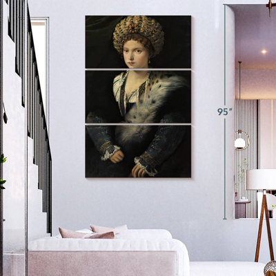 Leisha Portrait Of Isabella D'Este 1885