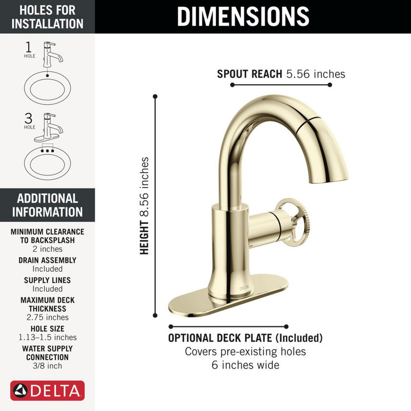 Single Handle Pull Down Bathroom Faucet