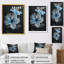 «Blue Crystal Hibiscus Botanical Beauty II - Hibiscus», art mural-61720369-61720376
