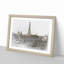 Misty Eiffel Tower in Paris France - Picture Frame Graphic Art Print-55733515-55733518