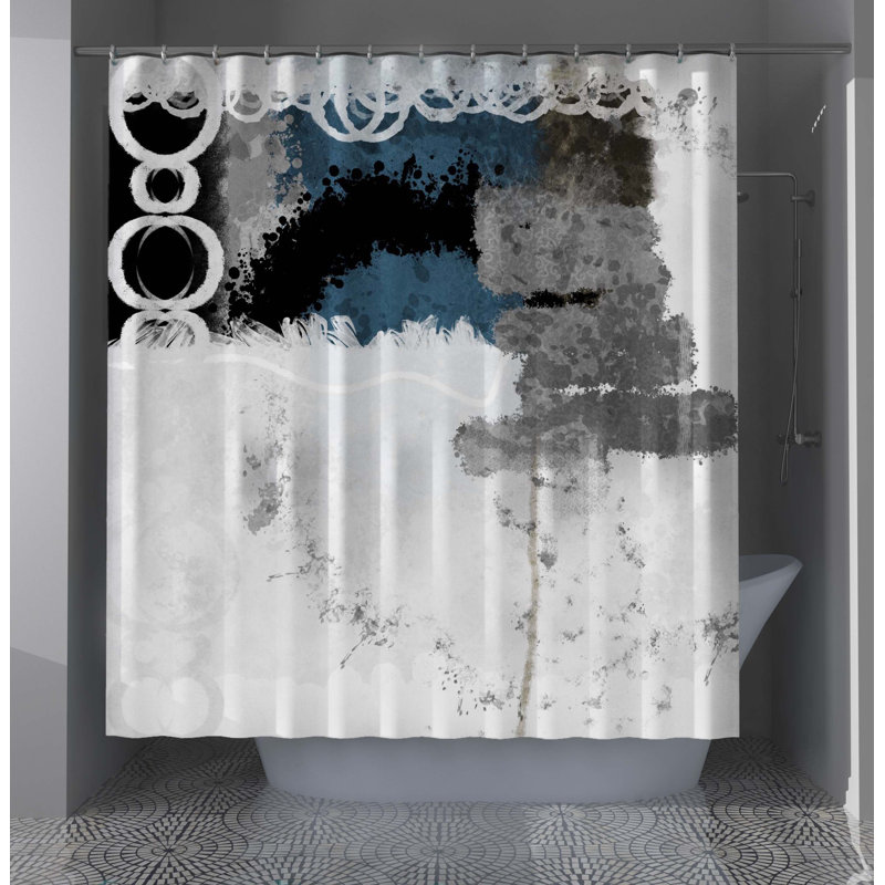 Abstract Shower Curtain