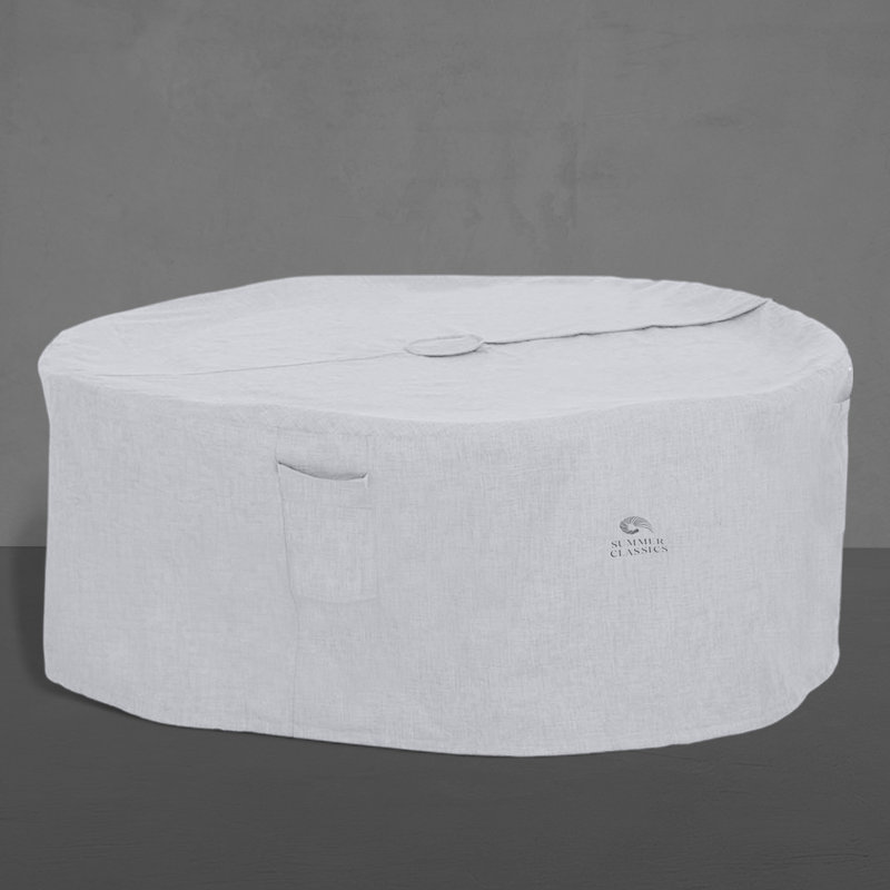Housse pour petite table ronde