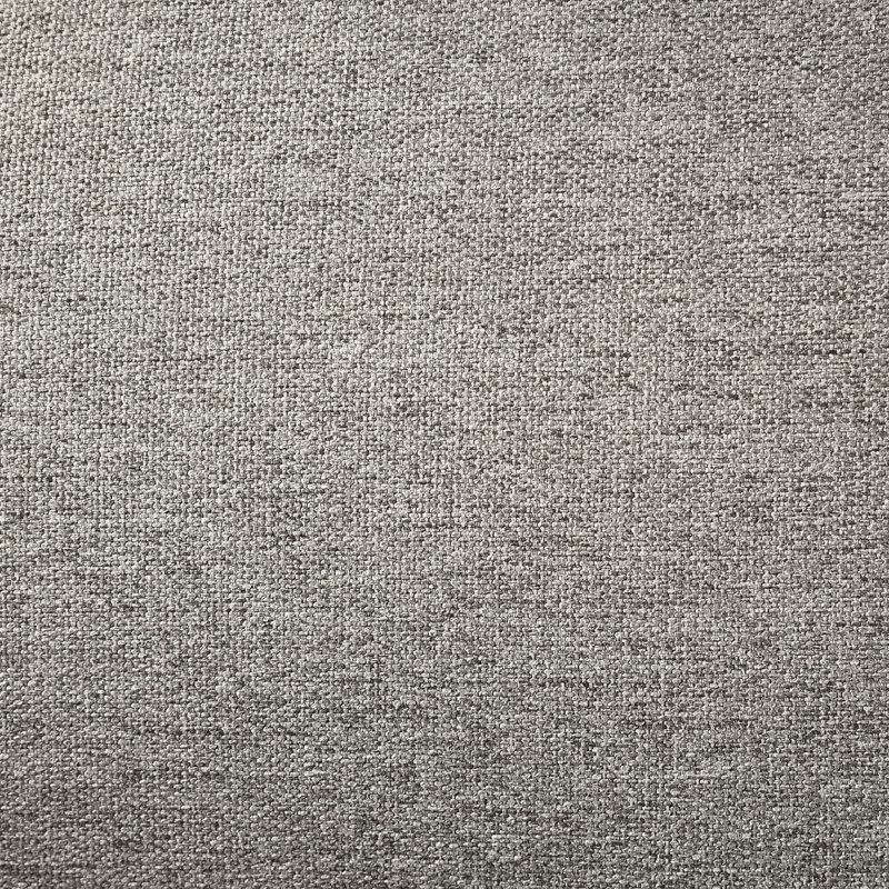 Grand lit plateforme tapissier Taupe