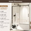 Porte de baignoire coulissante simple sans cadre l 56 à 60 po x H 58 po