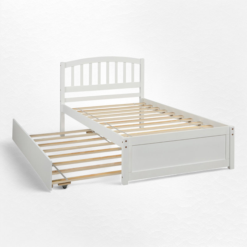 Gainesville Platform Bed, White