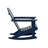 Laguna HDPE Rocking Adirondack Chair-648614694