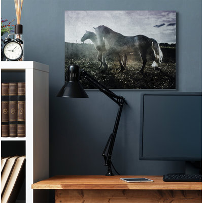 « horse abstract silhouette animal » par villa-impression à photographie